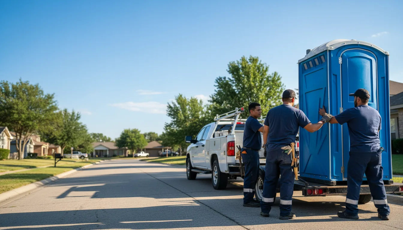 Portable Toilet Rental in Commiskey, IN near me